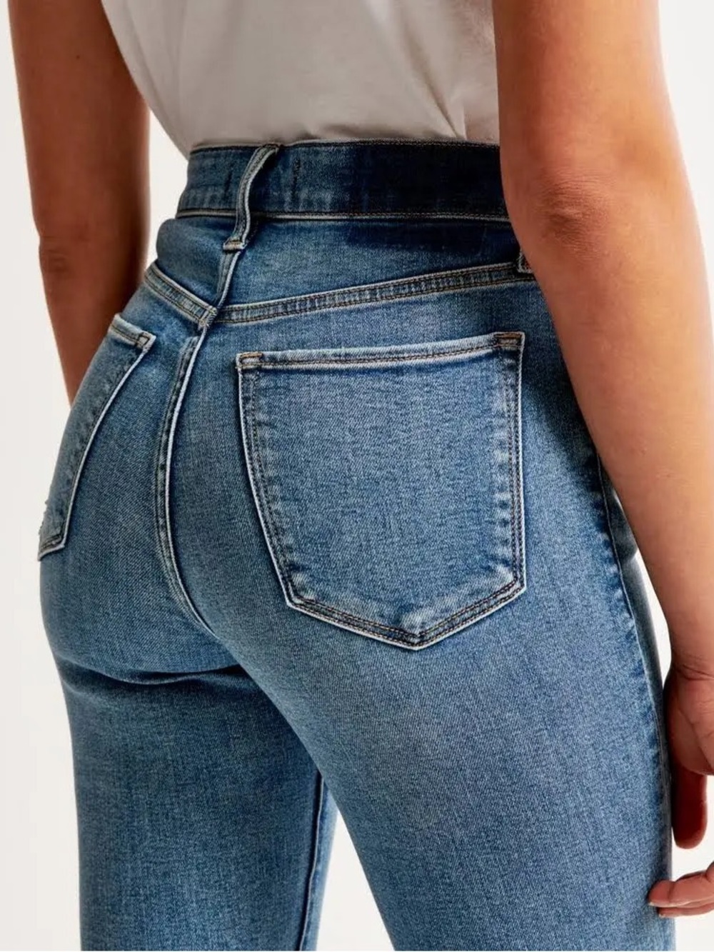 Abercrombie & Fitch High-Rise Skinny Jeans | 27 / 4R - Picture 2 of 7